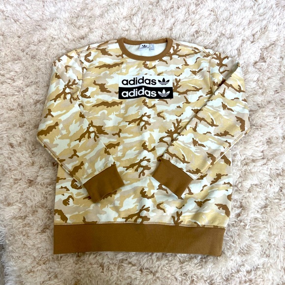adidas Shirts Tops Adidas Camo Sweatshirt Poshmark